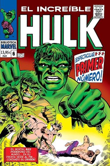 Biblioteca Marvel. El Increíble Hulk 6. 1968 | N0625-PAN29 | Roy Thomas, Archie Goodwin, Bill Everett, Gary Friedrich, Herb Trimpe, Marie Severin | Terra de Còmic - Tu tienda de cómics online especializada en cómics, manga y merchandising