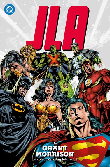 JLA de Grant Morrison. La colección completa 1 | N1226-PAN85 | Grant Morrison, Howard Porter, John Dell, Mark Millar, Óscar Jiménez, Arnie Jorgensen, Gary Frank, Greg Land, Val Semeiks | Terra de Còmic - Tu tienda de cómics online especializada en cómics, manga y merchandising