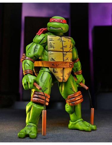 MICHELANGELO SCALE ACTION FIG. 18 CM TEENAGE MUTANT NINJA | N1225-MERCH05 | Terra de Còmic - Tu tienda de cómics online especializada en cómics, manga y merchandising
