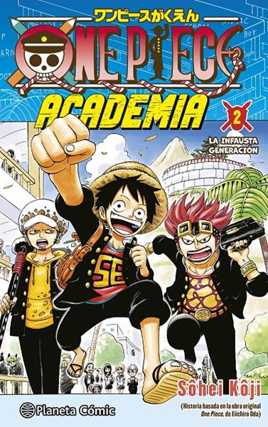 One Piece Academia nº 02 | N0425-PLA28 | Sohei Koji, Eiichiro Oda | Terra de Còmic - Tu tienda de cómics online especializada en cómics, manga y merchandising