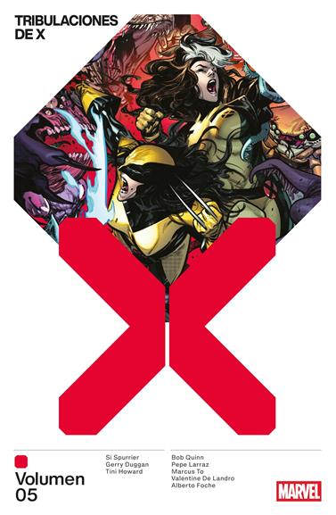 Marvel Premiere. Tribulaciones de X 5 | N1225-PAN26 | Alberto Foche, Pepe Larraz, Valentine de Landro, Si Spurrier, Bob Quinn, Gerry Duggan, Marcus To, Tini Howard | Terra de Còmic - Tu tienda de cómics online especializada en cómics, manga y merchandising