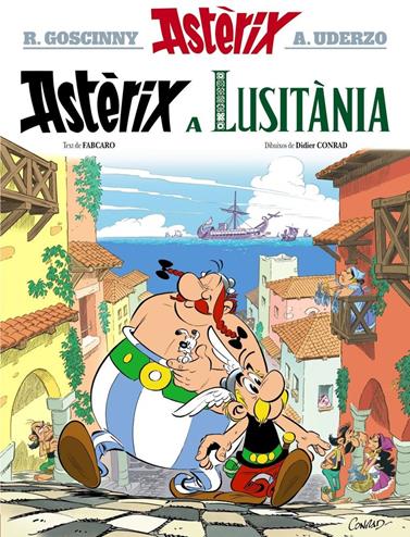 Astèrix a Lusitània (Català) | N1025-OTED53 | Goscinny, Didier Conrad, Fabcaro | Terra de Còmic - Tu tienda de cómics online especializada en cómics, manga y merchandising