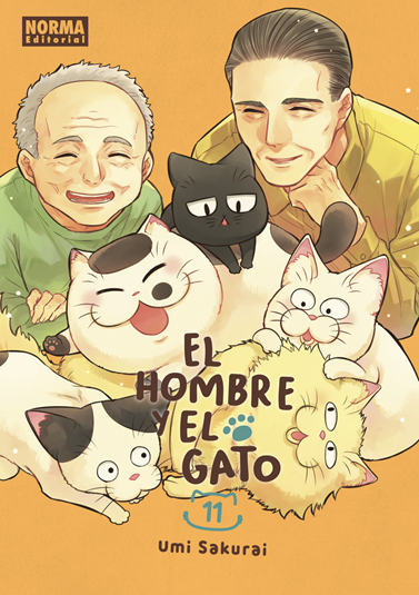 El hombre y el gato 11 | N0925-NOR24 | Umi Sakurai | Terra de Còmic - Tu tienda de cómics online especializada en cómics, manga y merchandising