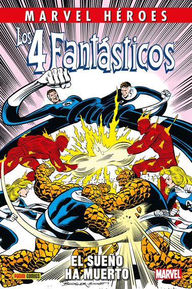 Marvel Héroes. Los 4 Fantásticos: El sueño ha muerto | N0326-PAN01 | Keith Pollard, Rick Buckler, Peter Sanderson, Roy Thomas, Mike Mignola, Steve Englehart, Ron Lim, Tom Morgan, Hilary Barta, Gregory Wright, Mark Bagley, Mark Gruenwald, Roger Stern | Terra de Còmic - Tu tienda de cómics online especializada en cómics, manga y merchandising