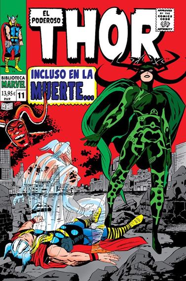 Biblioteca Marvel. El Poderoso Thor 11. 1968 | N0625-PAN32 | Jack Kirby, Stan Lee | Terra de Còmic - Tu tienda de cómics online especializada en cómics, manga y merchandising