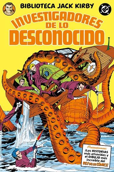 Biblioteca Jack Kirby. Investigadores de la desconocido | N1025-PAN104 | Jack Kirby | Terra de Còmic - Tu tienda de cómics online especializada en cómics, manga y merchandising