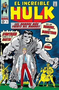 Biblioteca Marvel. El Increíble Hulk 1 (1962-63) | N1222-PAN101 | Jack Kirby, Steve Ditko, Stan Lee | Terra de Còmic - Tu tienda de cómics online especializada en cómics, manga y merchandising